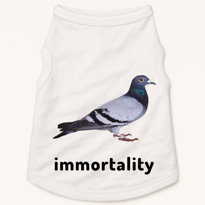 Immortality Pigeon Meme Oddly Weirdcore Doggie Tank