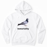 Immortality Pigeon Meme Oddly Weirdcore Hoodie