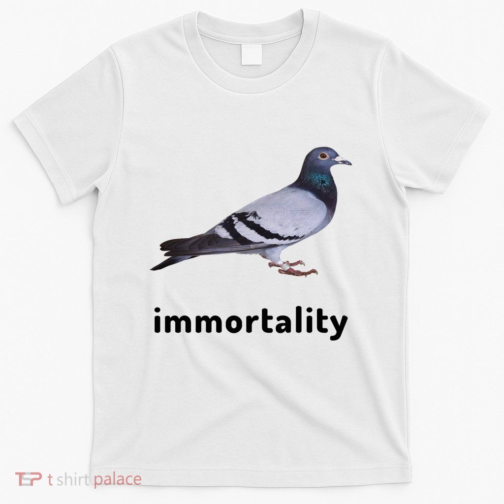 Immortality Pigeon Meme Oddly Weirdcore T-Shirt