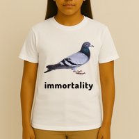 Immortality Pigeon Meme Oddly Weirdcore T-Shirt
