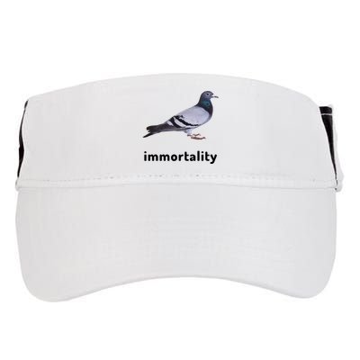 Immortality Pigeon Meme Oddly Weirdcore Adult Drive Performance Visor
