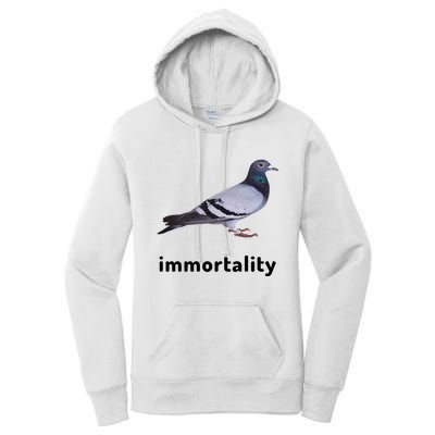 Immortality Pigeon Meme Oddly Weirdcore Women's Pullover Hoodie