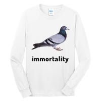 Immortality Pigeon Meme Oddly Weirdcore Tall Long Sleeve T-Shirt