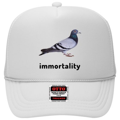 Immortality Pigeon Meme Oddly Weirdcore Trucker Hat