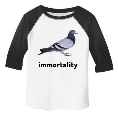 Immortality Pigeon Meme Oddly Weirdcore Toddler Fine Jersey T-Shirt