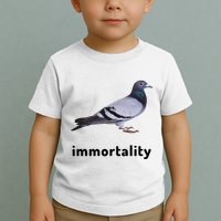 Immortality Pigeon Meme Oddly Weirdcore Toddler T-Shirt