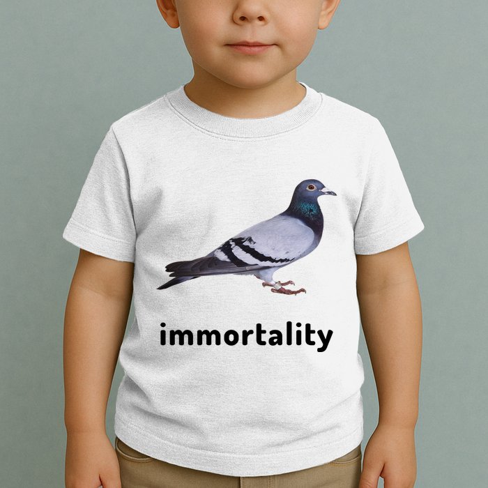 Immortality Pigeon Meme Oddly Weirdcore Toddler T-Shirt