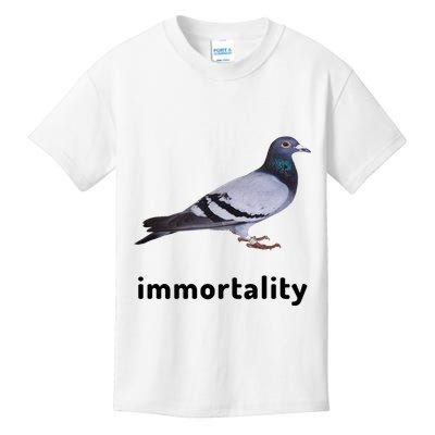 Immortality Pigeon Meme Oddly Weirdcore Kids T-Shirt