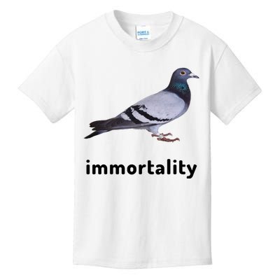 Immortality Pigeon Meme Oddly Weirdcore Kids T-Shirt