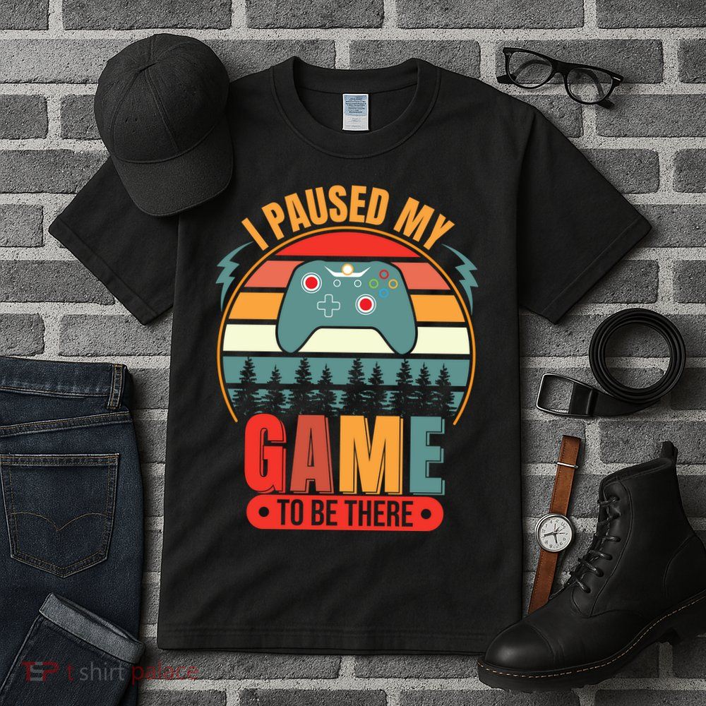 I Paused My Game Tall T-Shirt