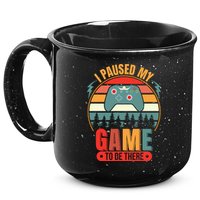 I Paused My Game 15oz Campfire Ceramic Mug