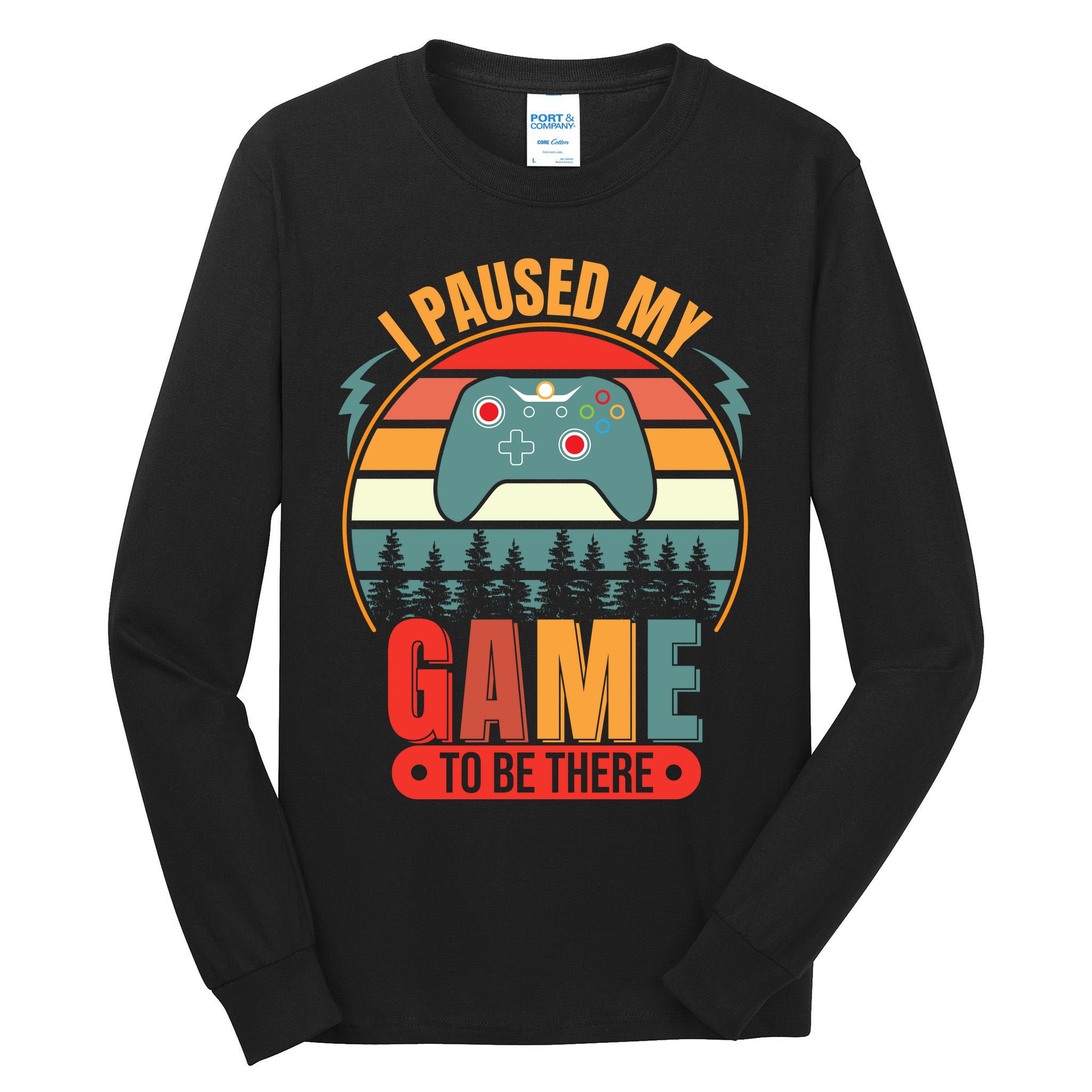 I Paused My Game Tall Long Sleeve T-Shirt