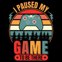 I Paused My Game Toddler Sweatshirt