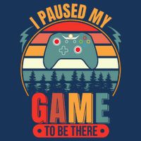 I Paused My Game Infant Baby Jersey Bodysuit