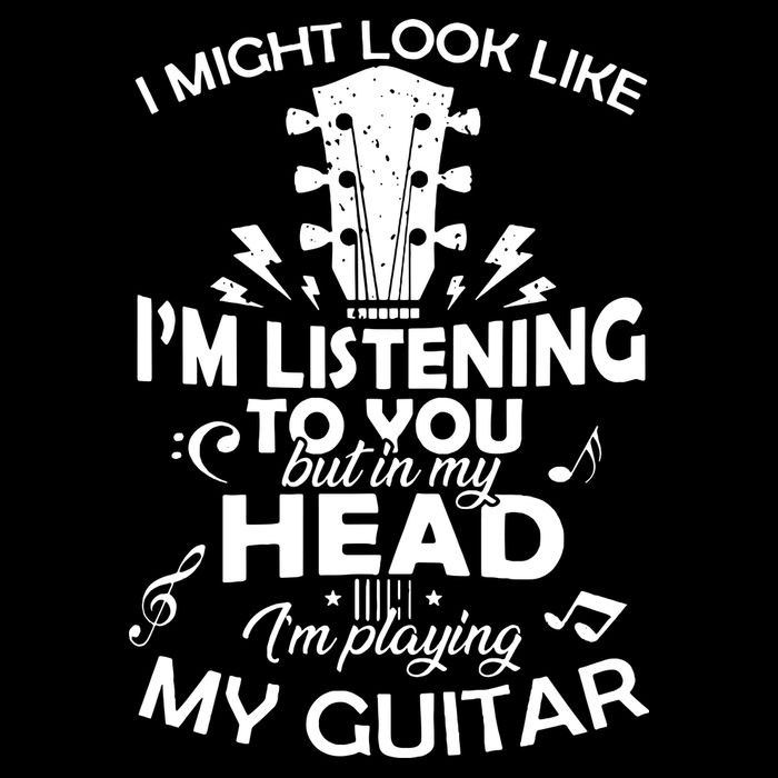 I'm Playing My Guitar Impact Tech Backpack