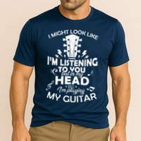 I'm Playing My Guitar Cooling Performance Crew T-Shirt