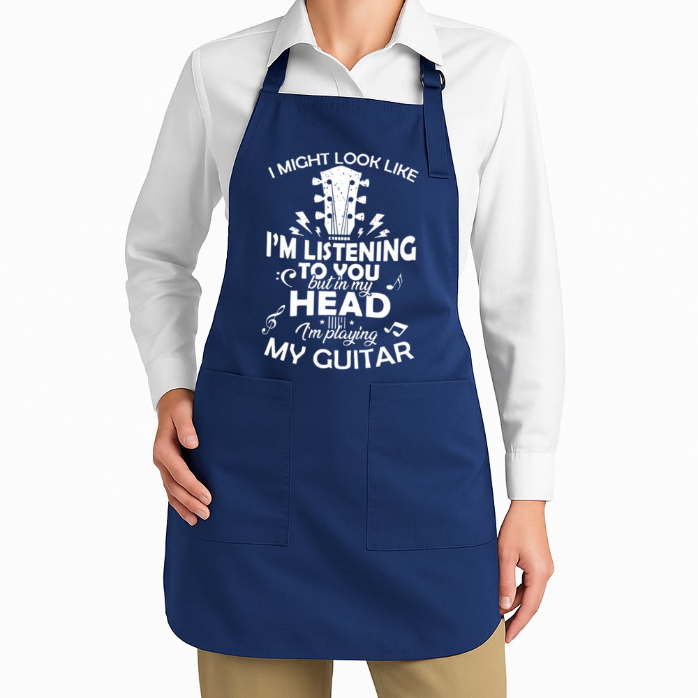 I'm Playing My Guitar Apron