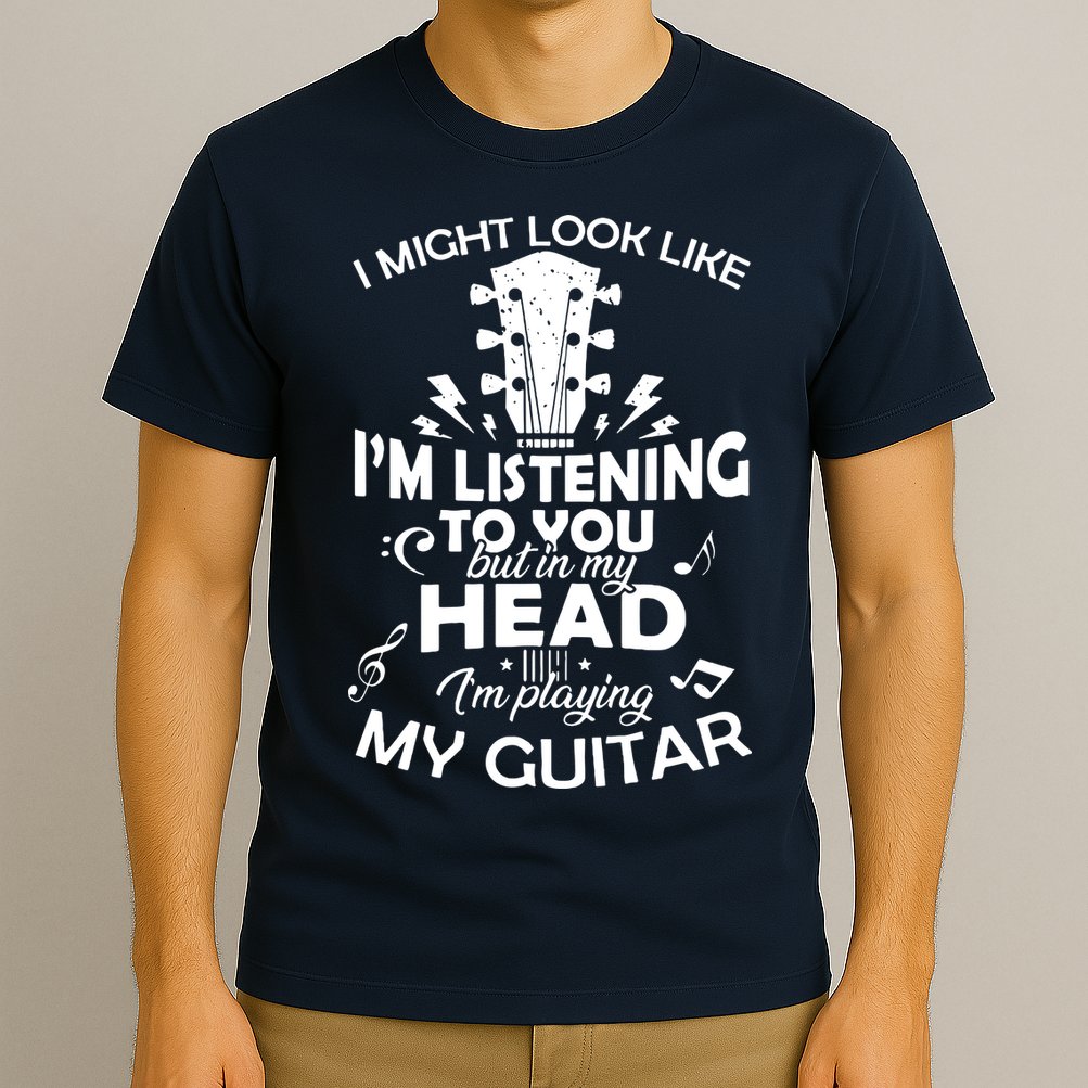 I'm Playing My Guitar T-Shirt