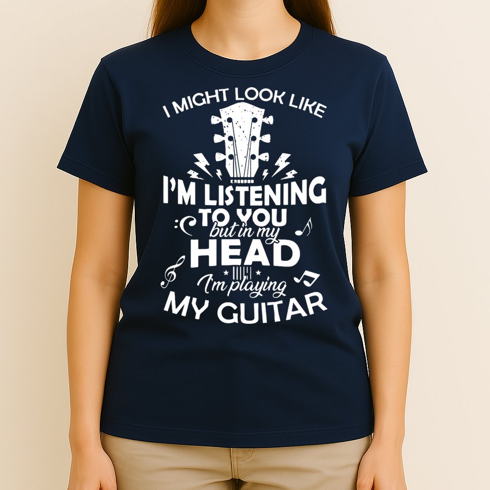 I'm Playing My Guitar T-Shirt