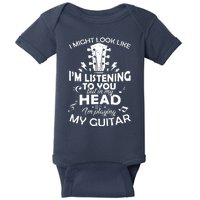 I'm Playing My Guitar Baby Bodysuit