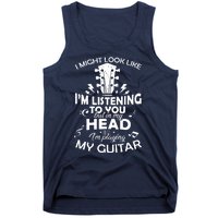 I'm Playing My Guitar Tank Top