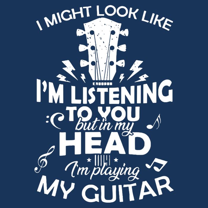 I'm Playing My Guitar Golf Towel