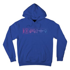 I Paused My Game To Be Here Funny Gamer Gift Hoodie