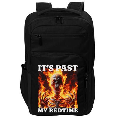 ItS Past My Bedtime Skeleton Impact Tech Backpack