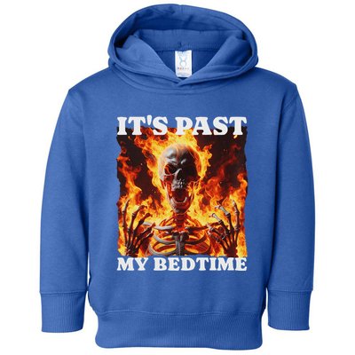 ItS Past My Bedtime Skeleton Toddler Hoodie