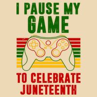 I Pause My Game To Celebrate Juneteenth Gamer Bag