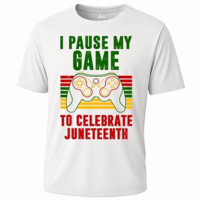 I Pause My Game To Celebrate Juneteenth Gamer Performance Shirt