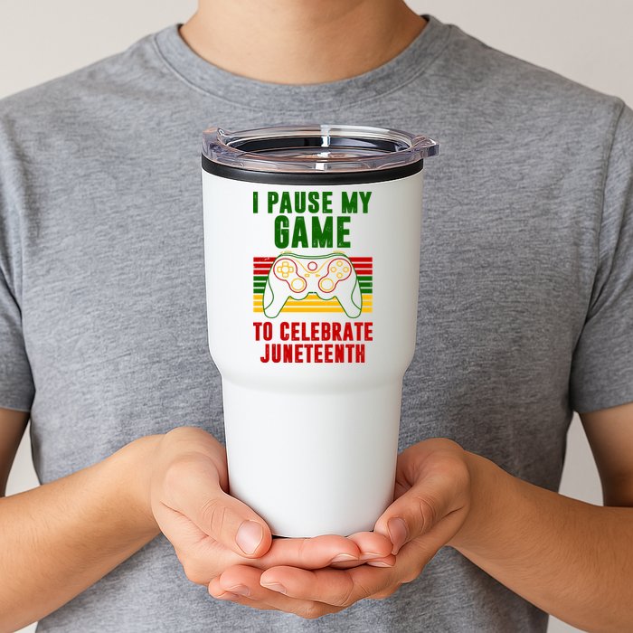 I Pause My Game To Celebrate Juneteenth Gamer Tumbler