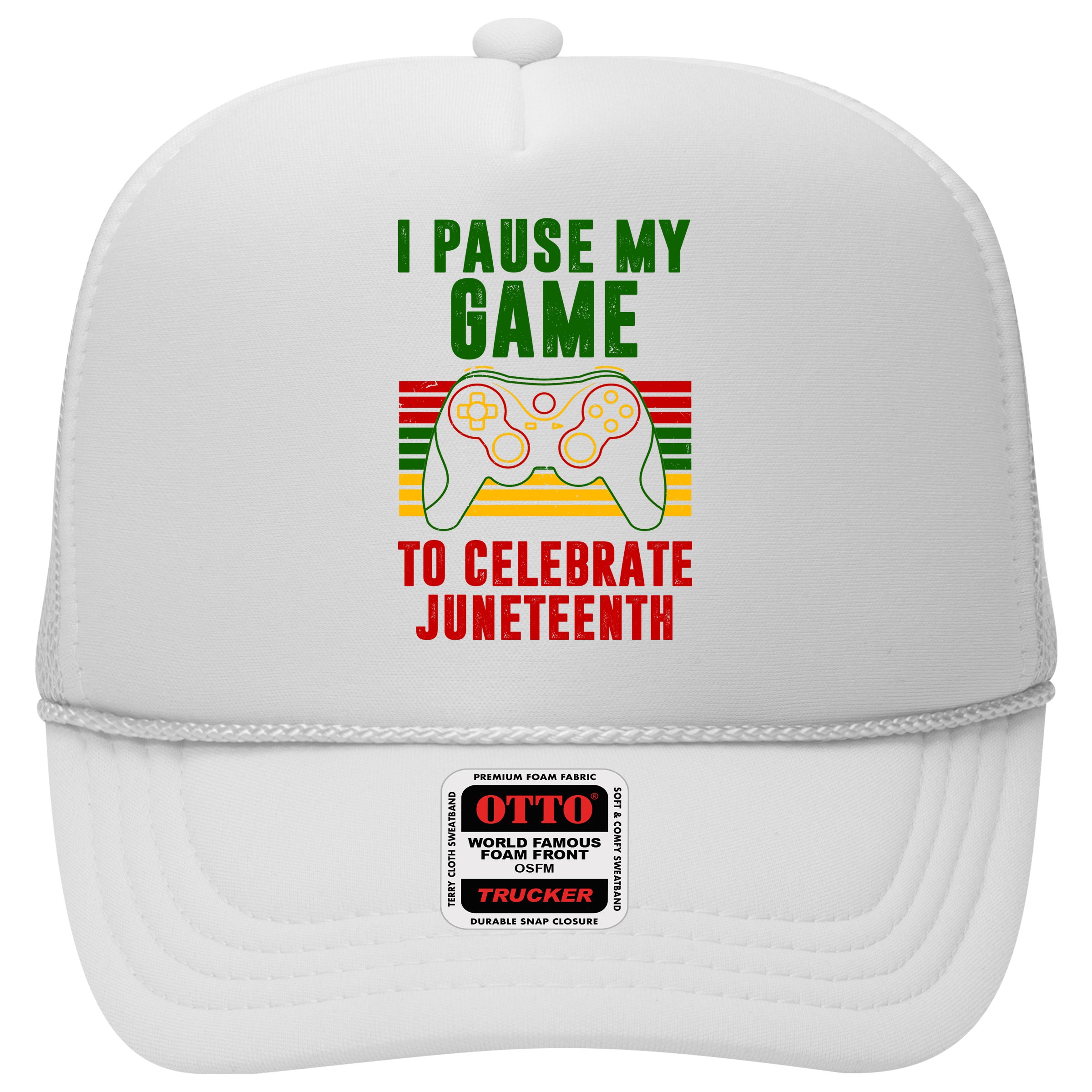 I Pause My Game To Celebrate Juneteenth Gamer Hat