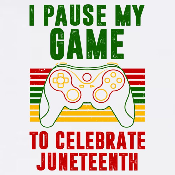 I Pause My Game To Celebrate Juneteenth Gamer Microfiber Hand Towel