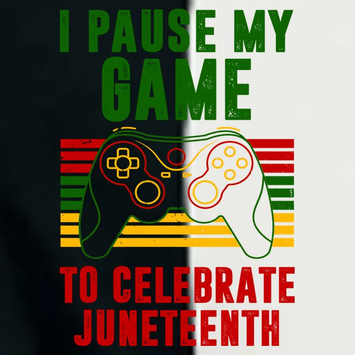 I Pause My Game To Celebrate Juneteenth Gamer Infant Baby Jersey Bodysuit