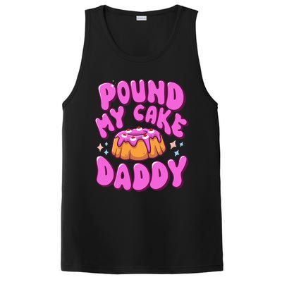 Inappropriate Pound My Cake Daddy Embarrassing Adult Humor  PosiCharge Competitor Tank