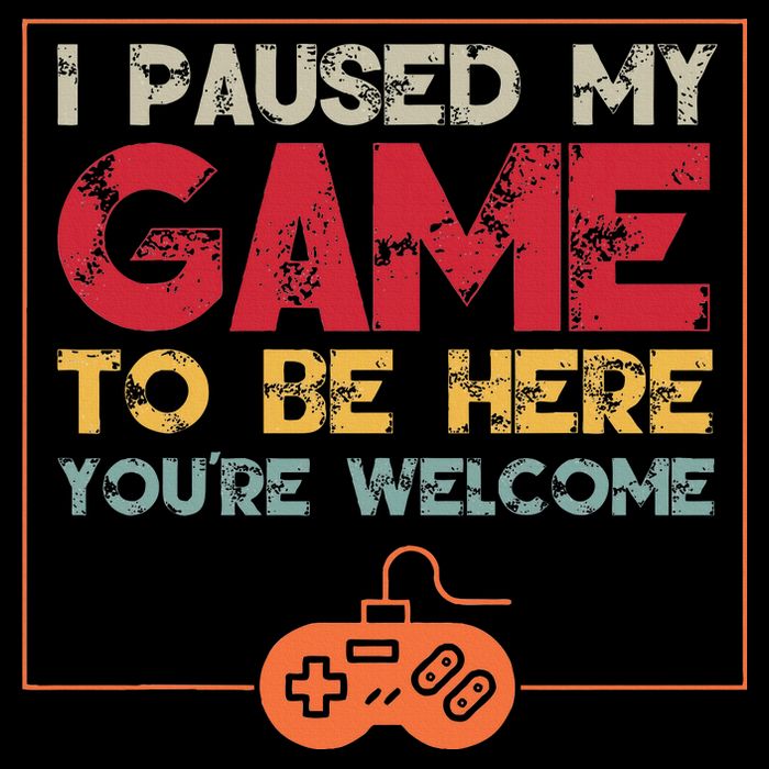 I Paused My Game To Be Here Video Gamer Cropped Pullover Crew
