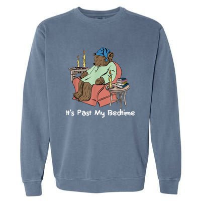 ItS Past My Bedtime Garment-Dyed Sweatshirt