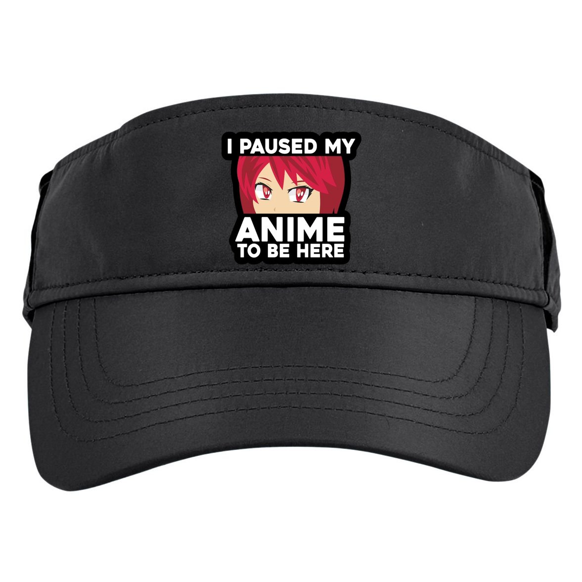 I Paused My Game To Be Here Funny Anime Adult Drive Performance Visor