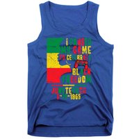 I Paused My Game To Celebrate Juneteenth Gaming Gamer Afro Gift Tank Top