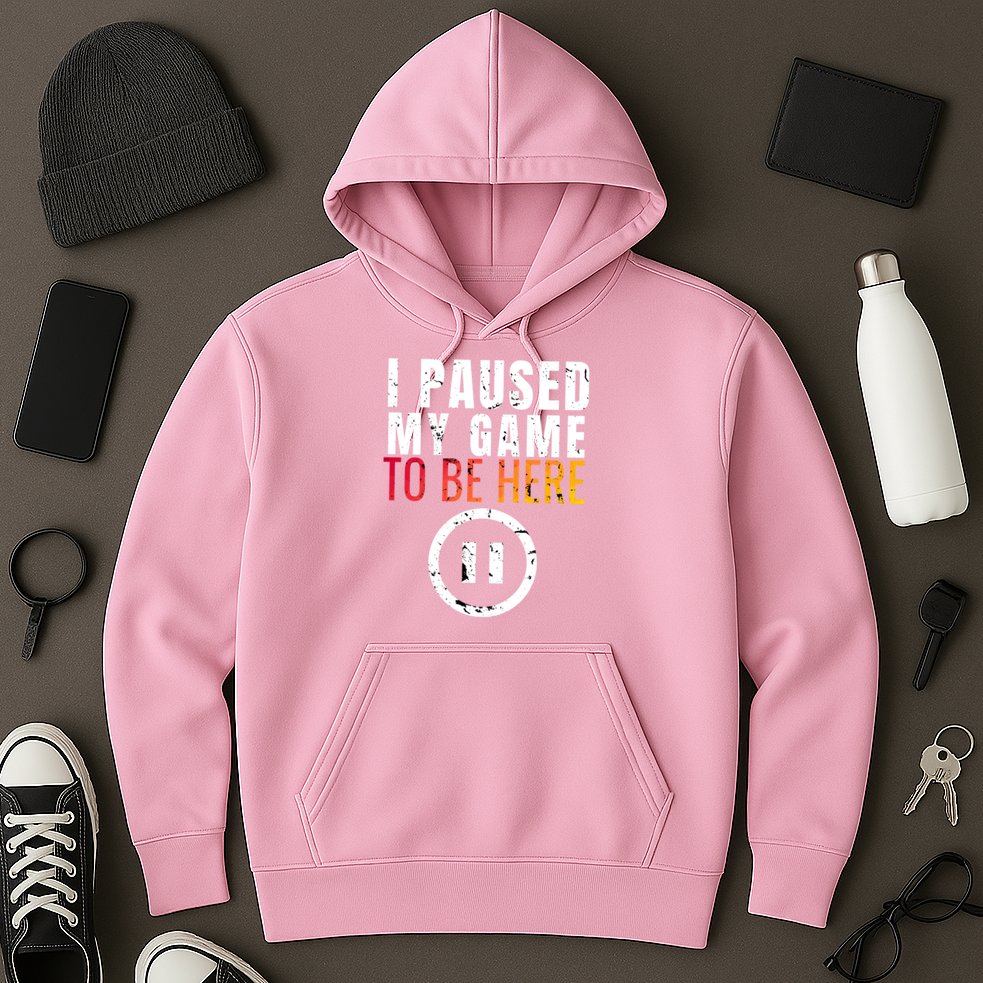 I Paused My Game To Be Here Hoodie