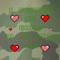 I Paused My Game To Be With You Funny Romantic Legacy Tie Dye Trucker Hat