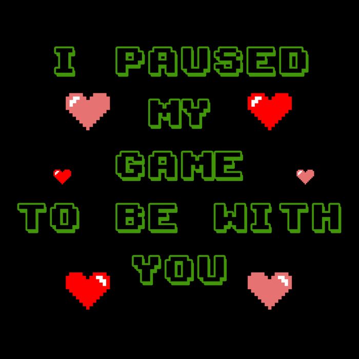I Paused My Game To Be With You Funny Romantic Daily Commute Backpack