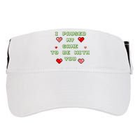 I Paused My Game To Be With You Funny Romantic Adult Drive Performance Visor