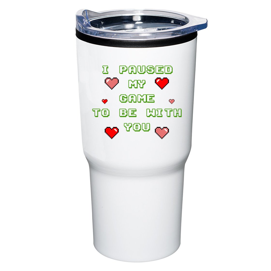 I Paused My Game To Be With You Funny Romantic Tumbler