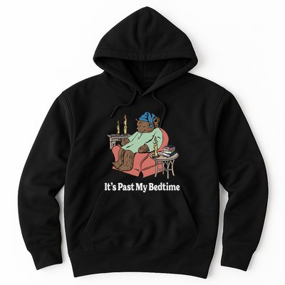 ItS Past My Bedtime Sleepy Bear Time Reading Hoodie