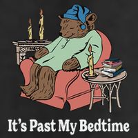 ItS Past My Bedtime Sleepy Bear Time Reading 15oz Campfire Ceramic Mug