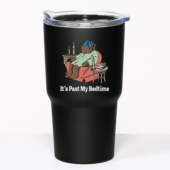 ItS Past My Bedtime Sleepy Bear Time Reading Tumbler