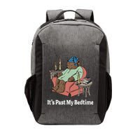 ItS Past My Bedtime Sleepy Bear Time Reading Vector Backpack