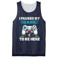 I Paused My Game To Be Here YouRe Welcome Video Game Mesh Reversible Basketball Jersey Tank